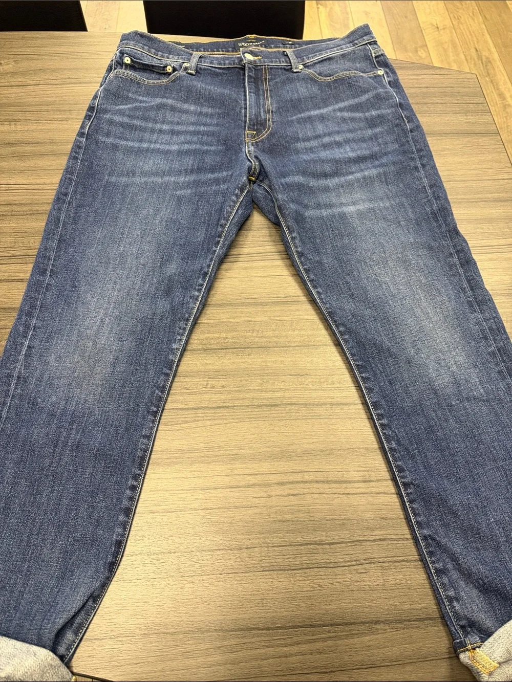 Men's Classic Blue Jeans - Comfortable Everyday Fit